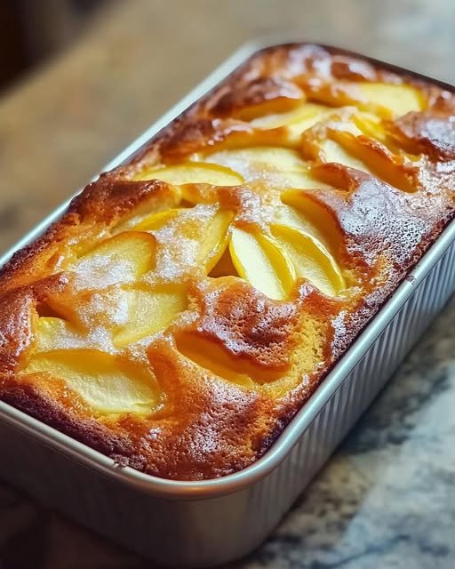 cake aux pommes moelleux