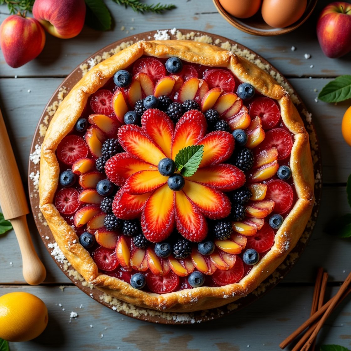 tarte aux fruits de saison
