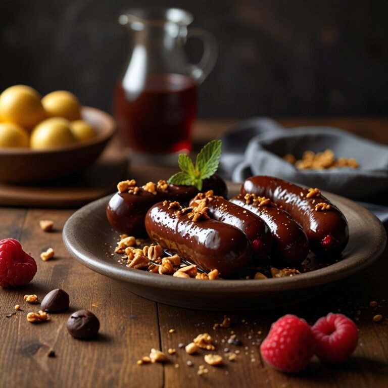 recette saucisse au chocolat