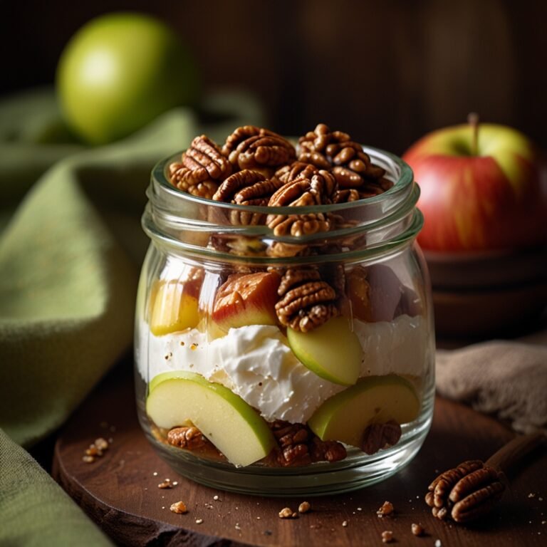 dessert ricotta pommes