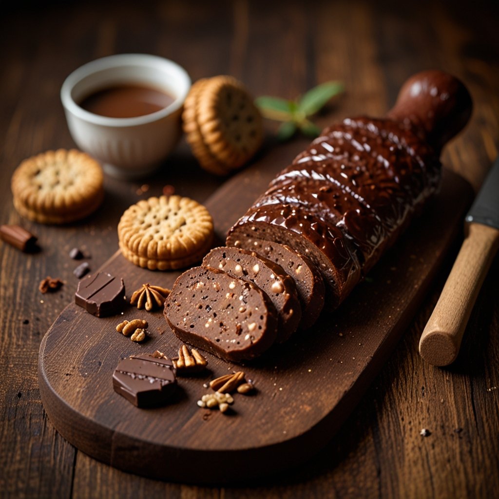 saucisson chocolat
