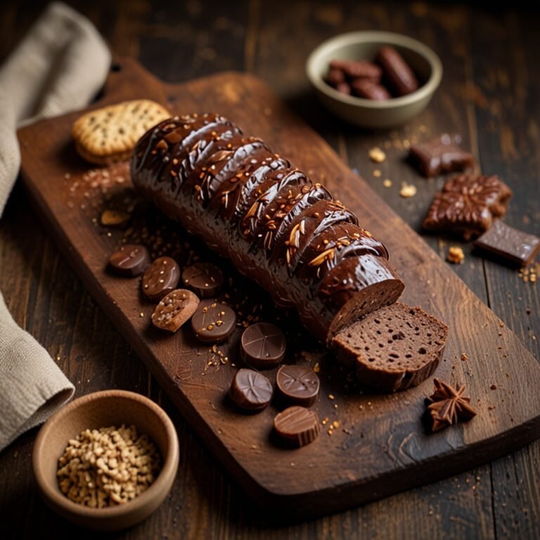 saucisson au chocolat
