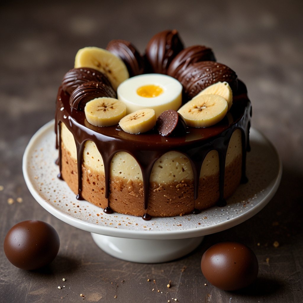 gateau banane pepite chocolat
