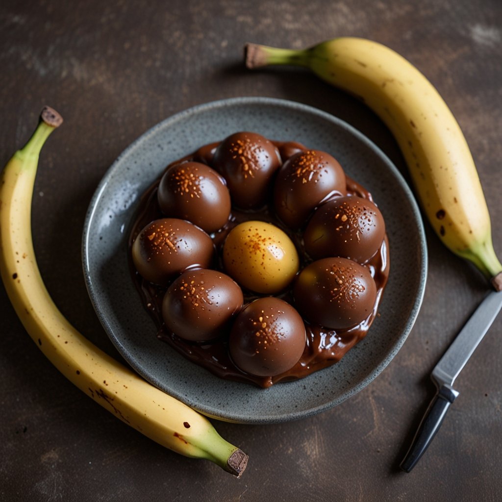 gateau banane pepite chocolat