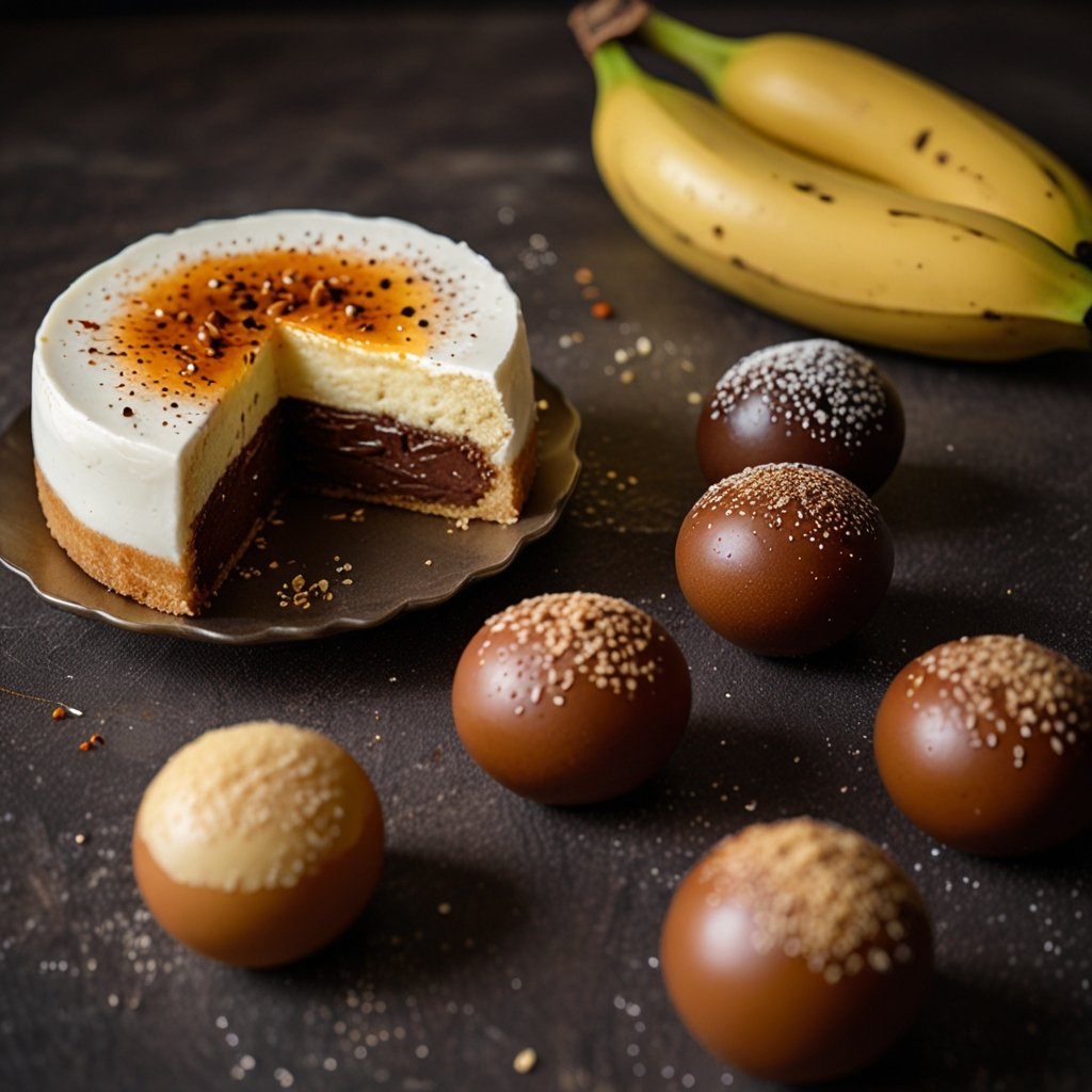 gateau banane pepite chocolat