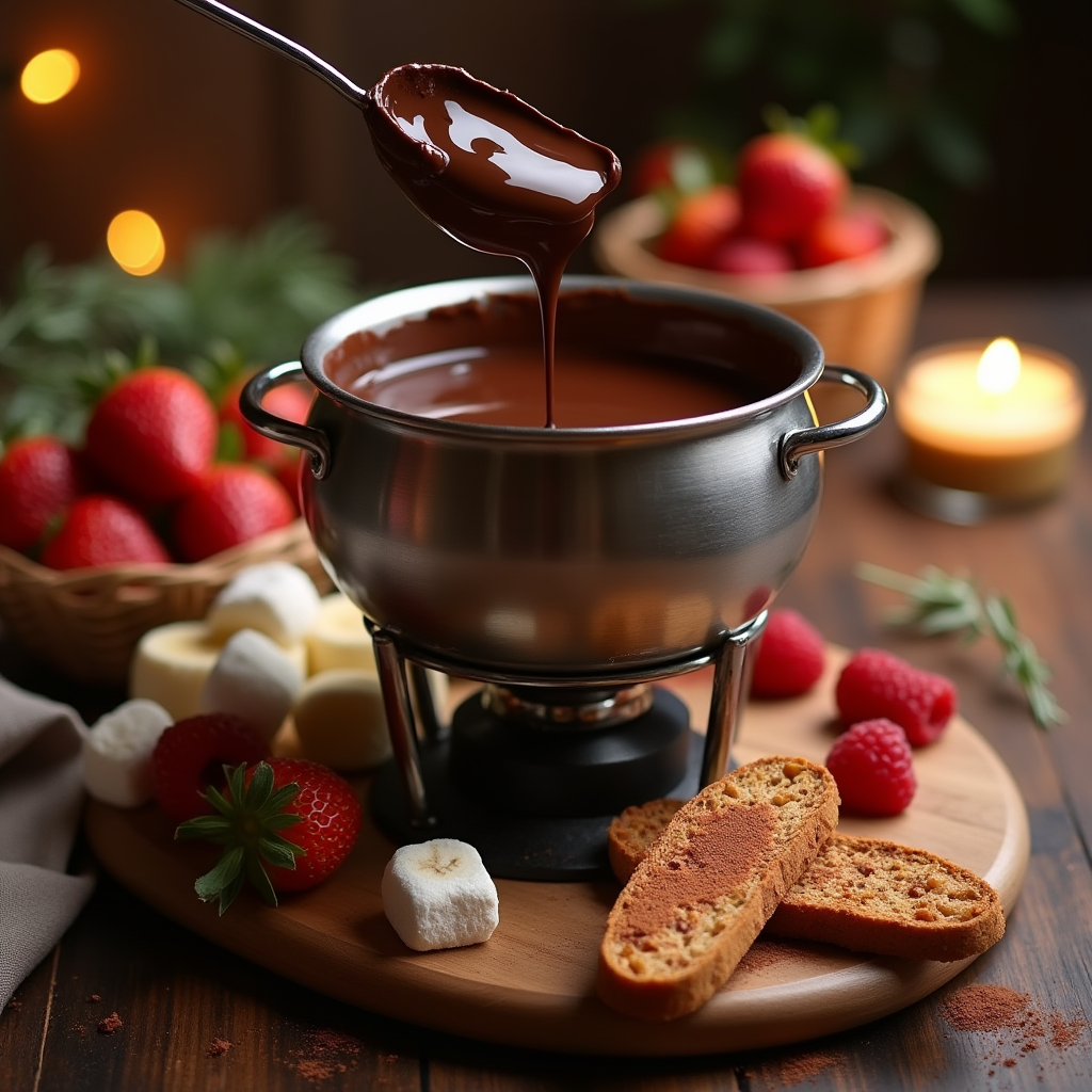 fondue au chocolat