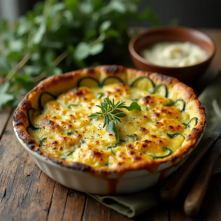 gratin de courgettes au cantal laurent mariotte