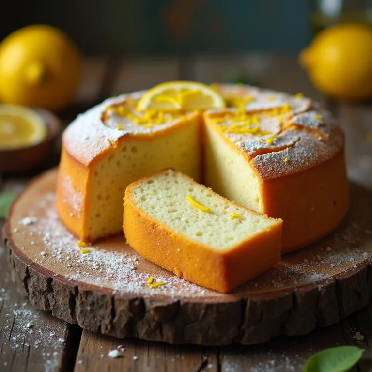 gâteau à la ricotta et citron