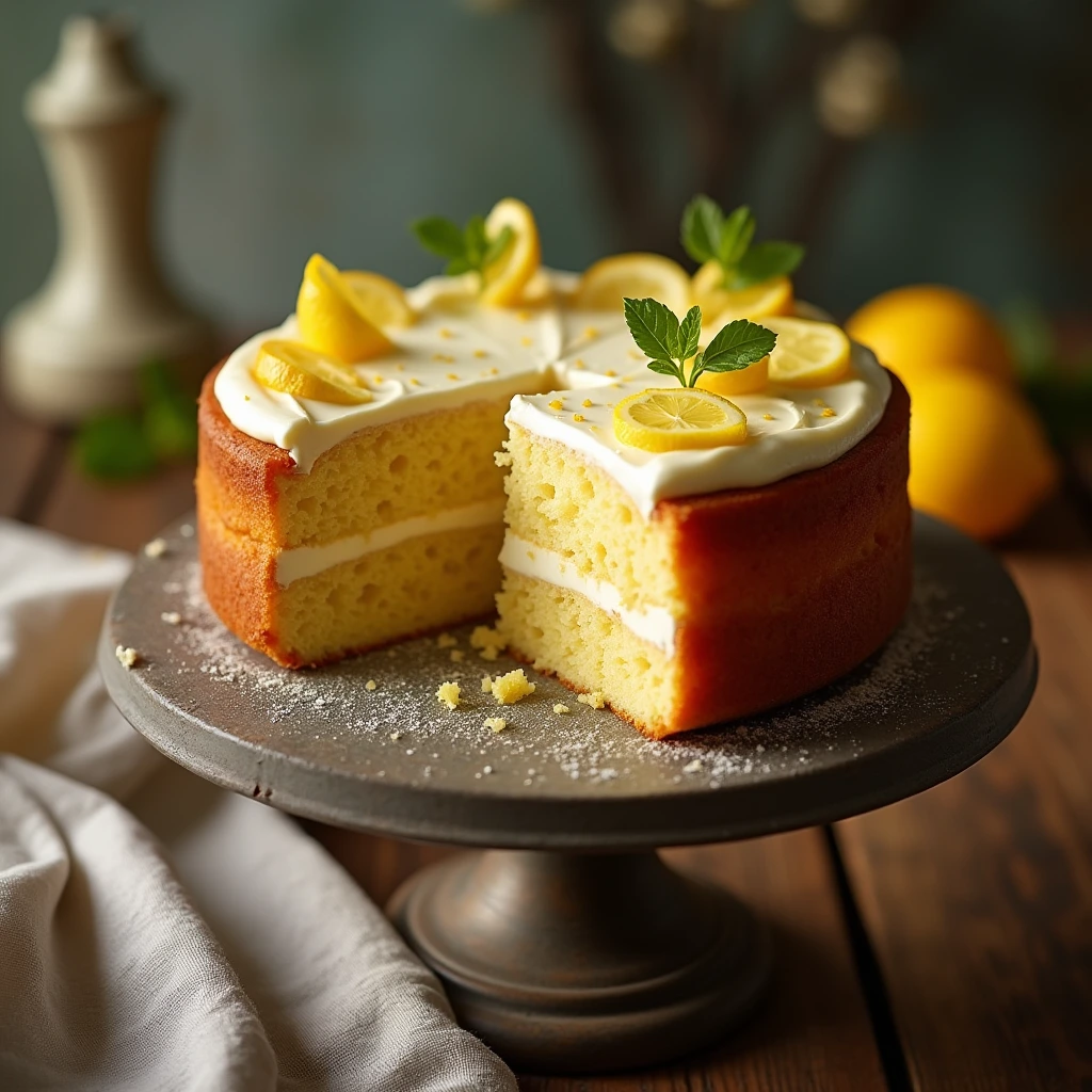 gâteau à la ricotta et citron