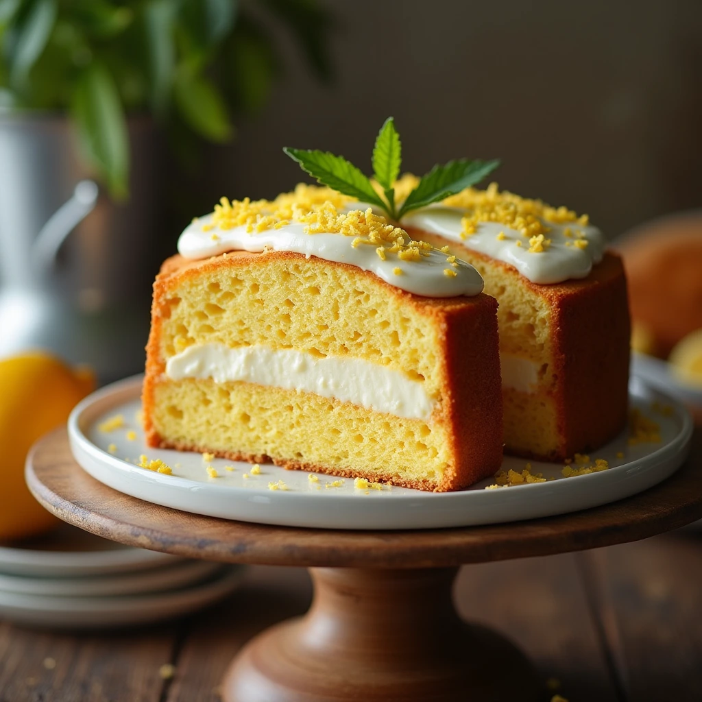 gâteau à la ricotta et citron