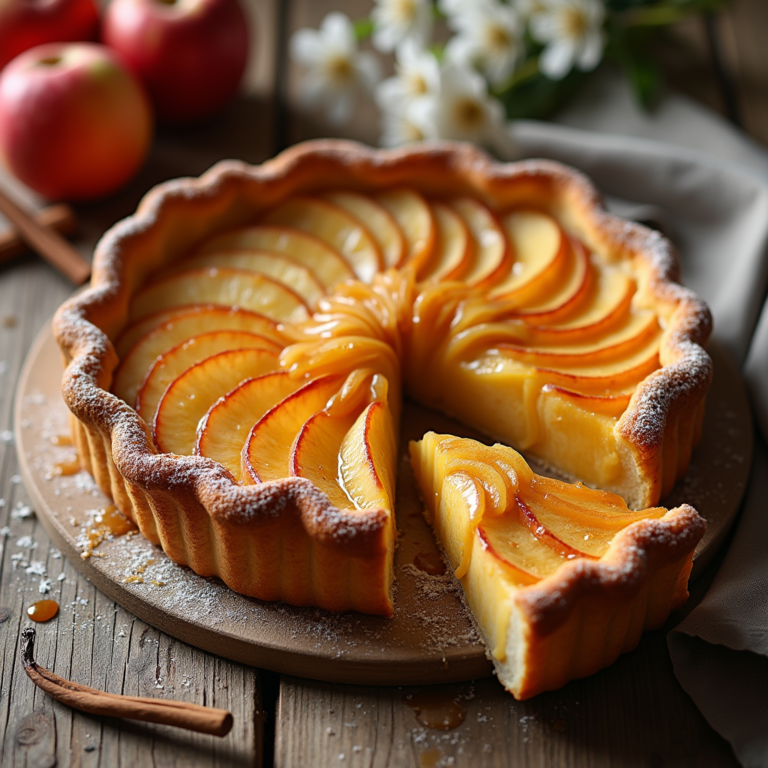 tarte aux pommes