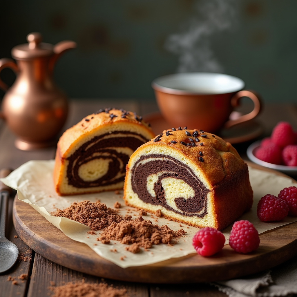 cake marbré