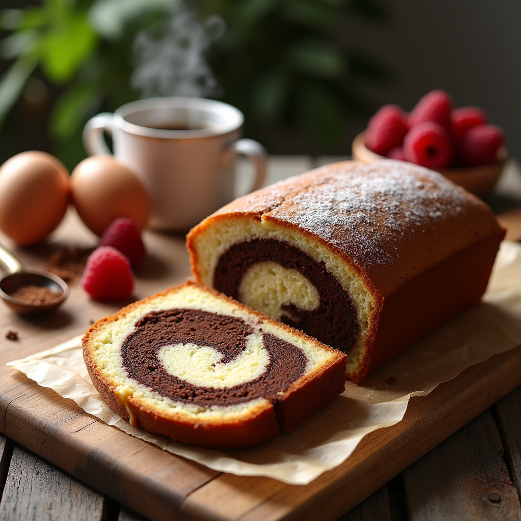 cake marbré