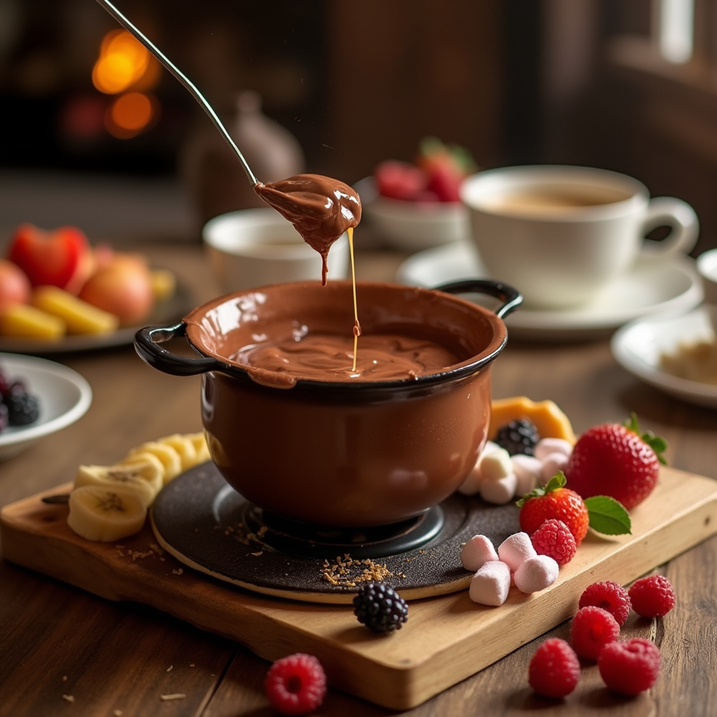 fruits pour fondue au chocolat