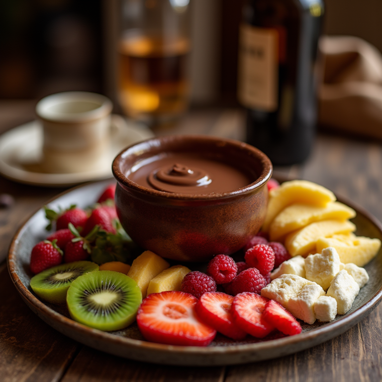 fruits pour fondue au chocolat