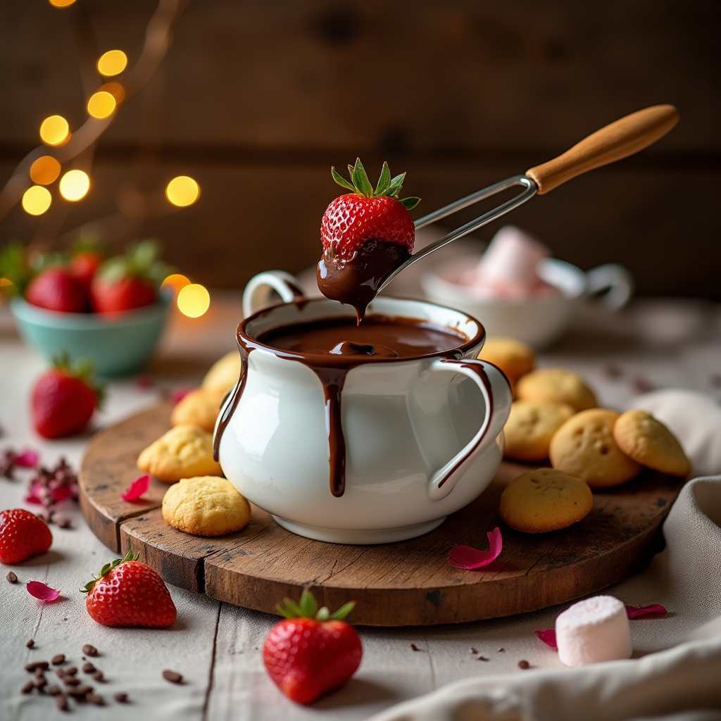 comment faire fondue au chocolat