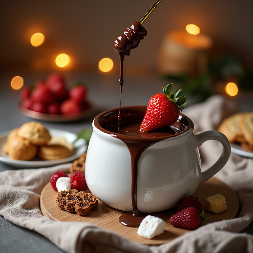 comment faire fondue au chocolat